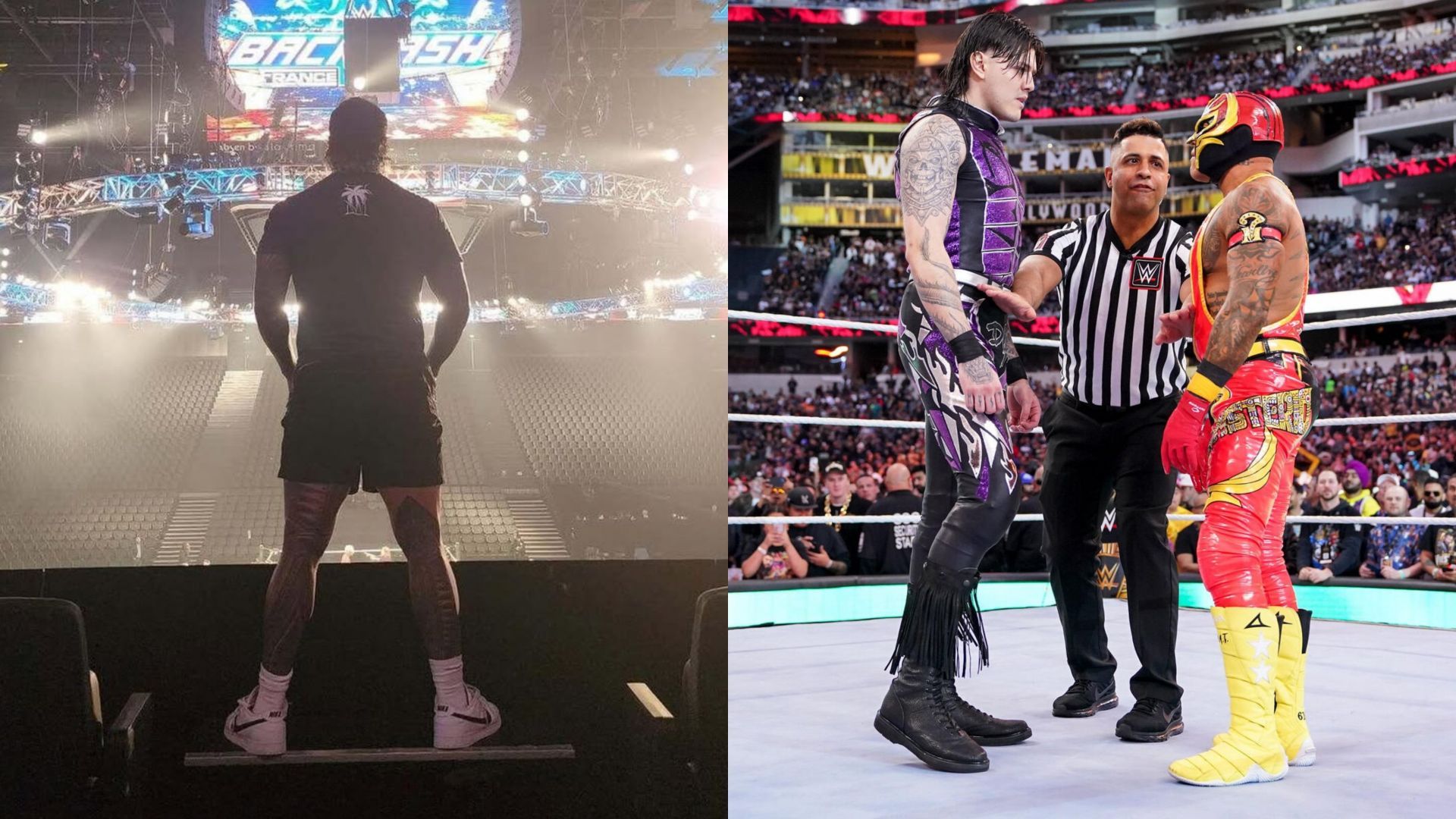 Will another father and son work together in WWE like Rey &amp; Dominik Mysterio? (Images credit: WWE.com &amp; major star