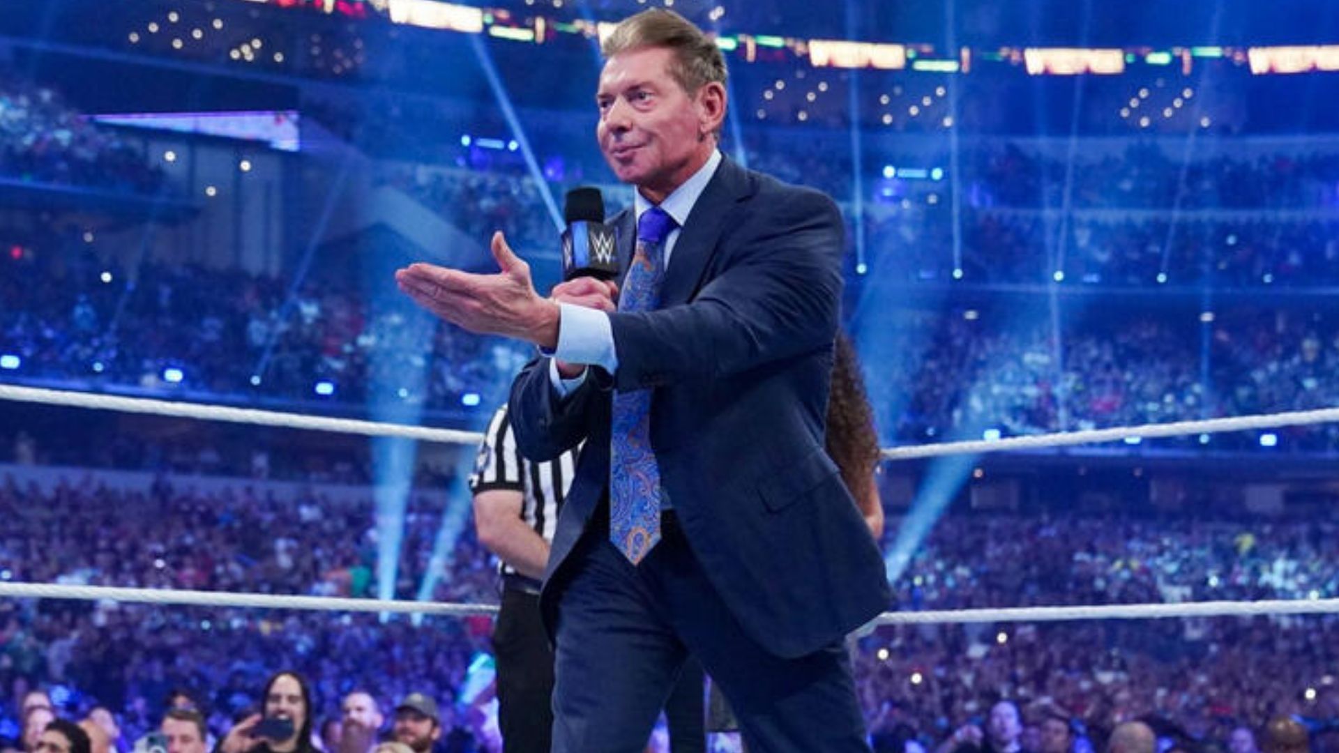 Vince McMahon at WrestleMania 38 (Image via wwe.com)