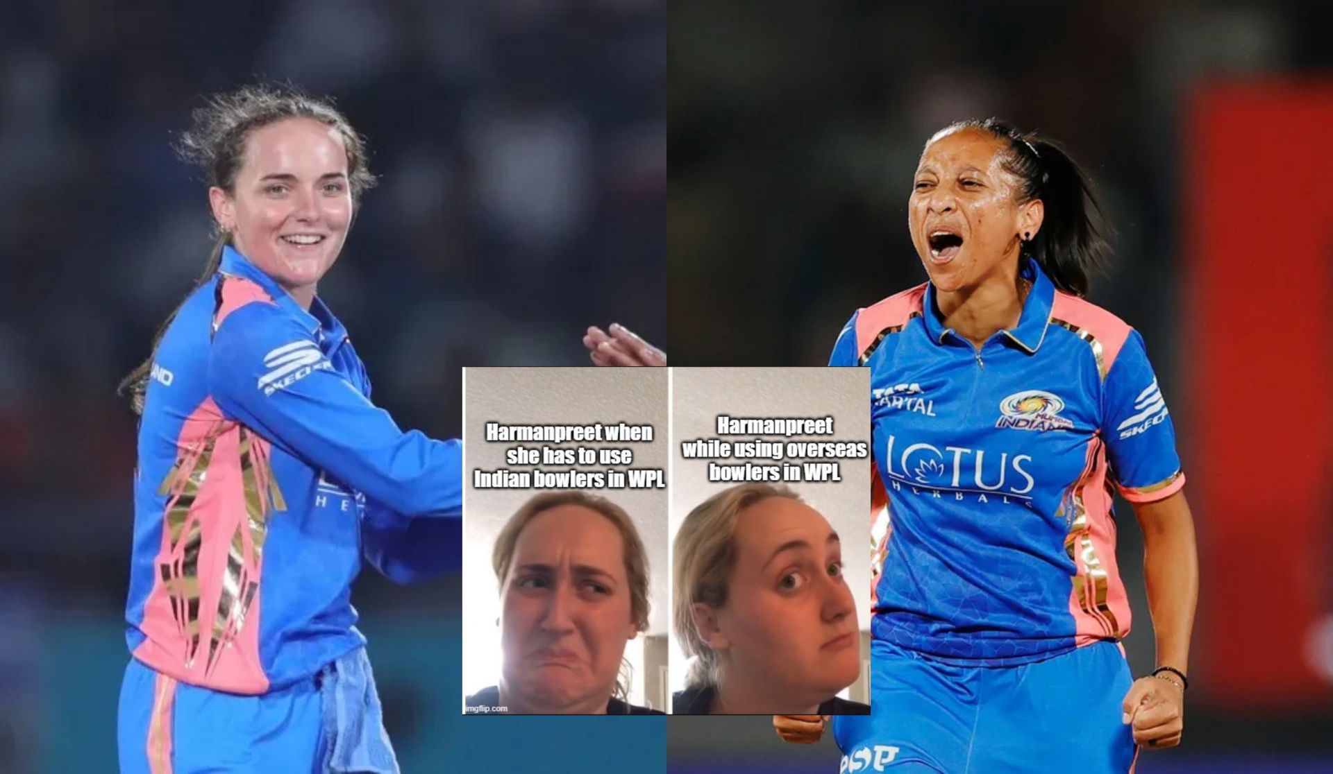 Top 10 funny memes from latest WPL 2025 match. (Images: wplt20.com, Instagram - wplmemes2025)