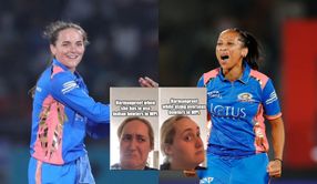 "Me when i'm put into any situation where i have to trust my domestic bowlers"- Top funny memes after MI's comfortable win vs GG in WPL 2025