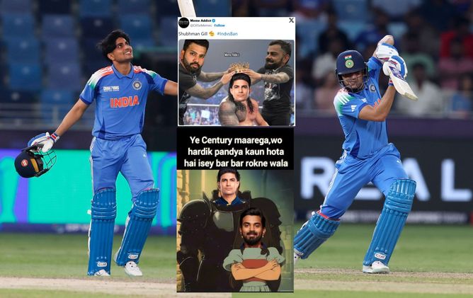 "Century hone ke baad hi out hona bhai, nahi toh fir Hardik aa jayega"- Top 10 funny memes after Shubman Gill's 101* in IND vs BAN CT 2025 clash