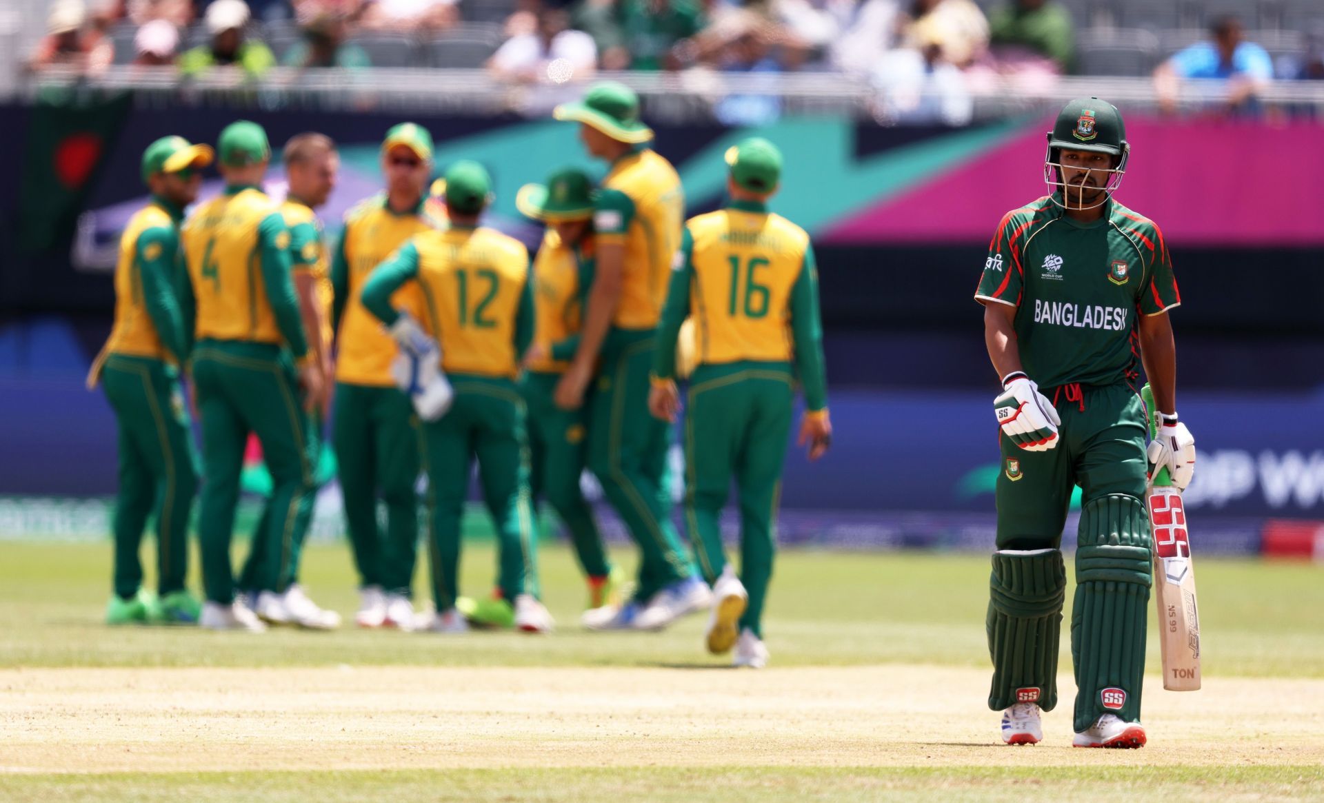 South Africa v Bangladesh - ICC Men&#039;s T20 Cricket World Cup West Indies &amp; USA 2024