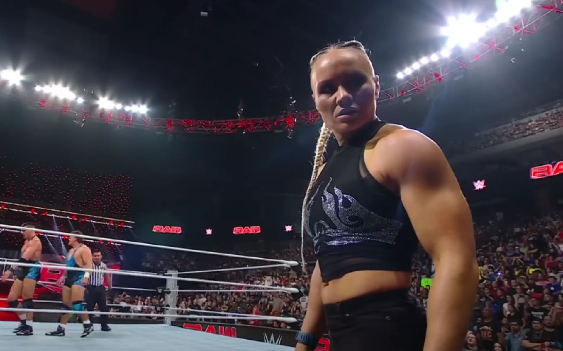 Ivy had an impressive performance in the Rumble (Pic Courtesy: WWE on YouTube)