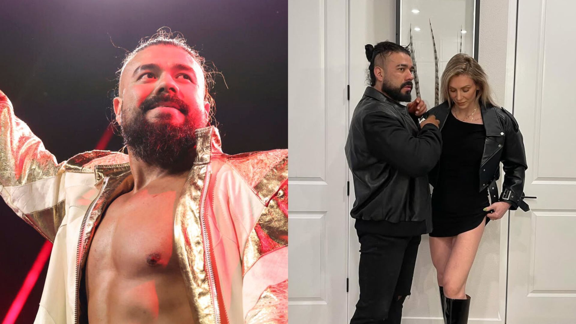 Andrade and Charlotte Flair have reportedly seperated! [Image credits: Andrade