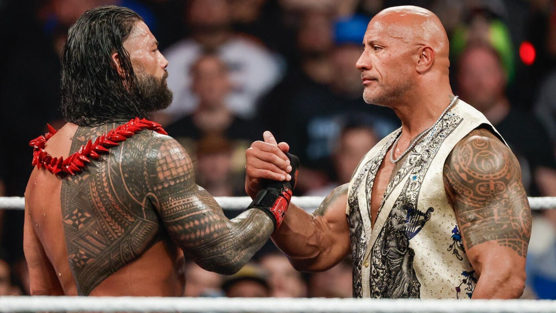 Will something happen with the Rock if Roman Reigns misses WrestleMania 41? (Image Credit: WWE.com).