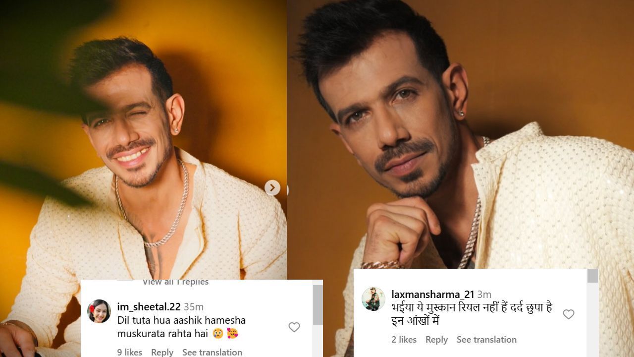 युजवेंद्र चहल की पोस्ट पर फैंस ने किए कमेंट (photo credit: instagram/yuzi_chahal23)