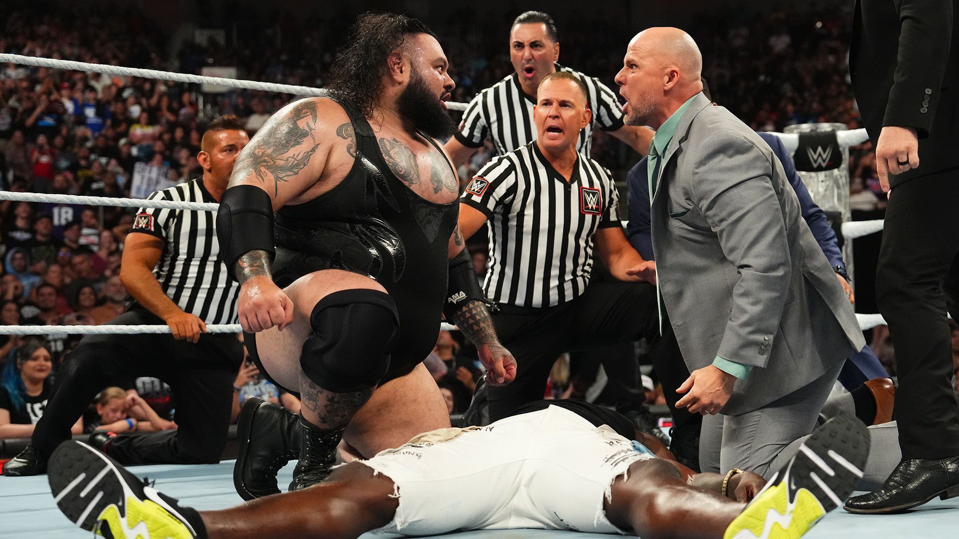 Bronson Reed runs wild on WWE RAW