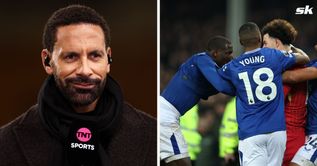 “Craziness, absolute scenes here” - Manchester United legend Rio Ferdinand gives live reaction to red card chaos at the end of Everton vs Liverpool