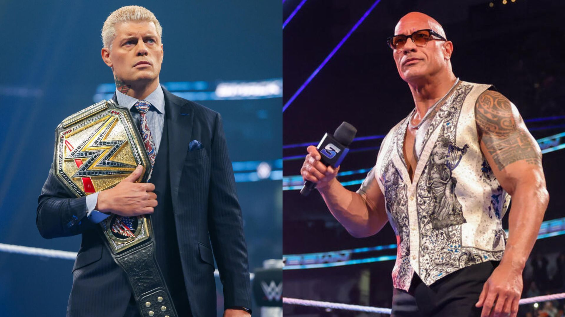 Cody Rhodes and The Rock on SmackDown! [Image credits: WWE.com]