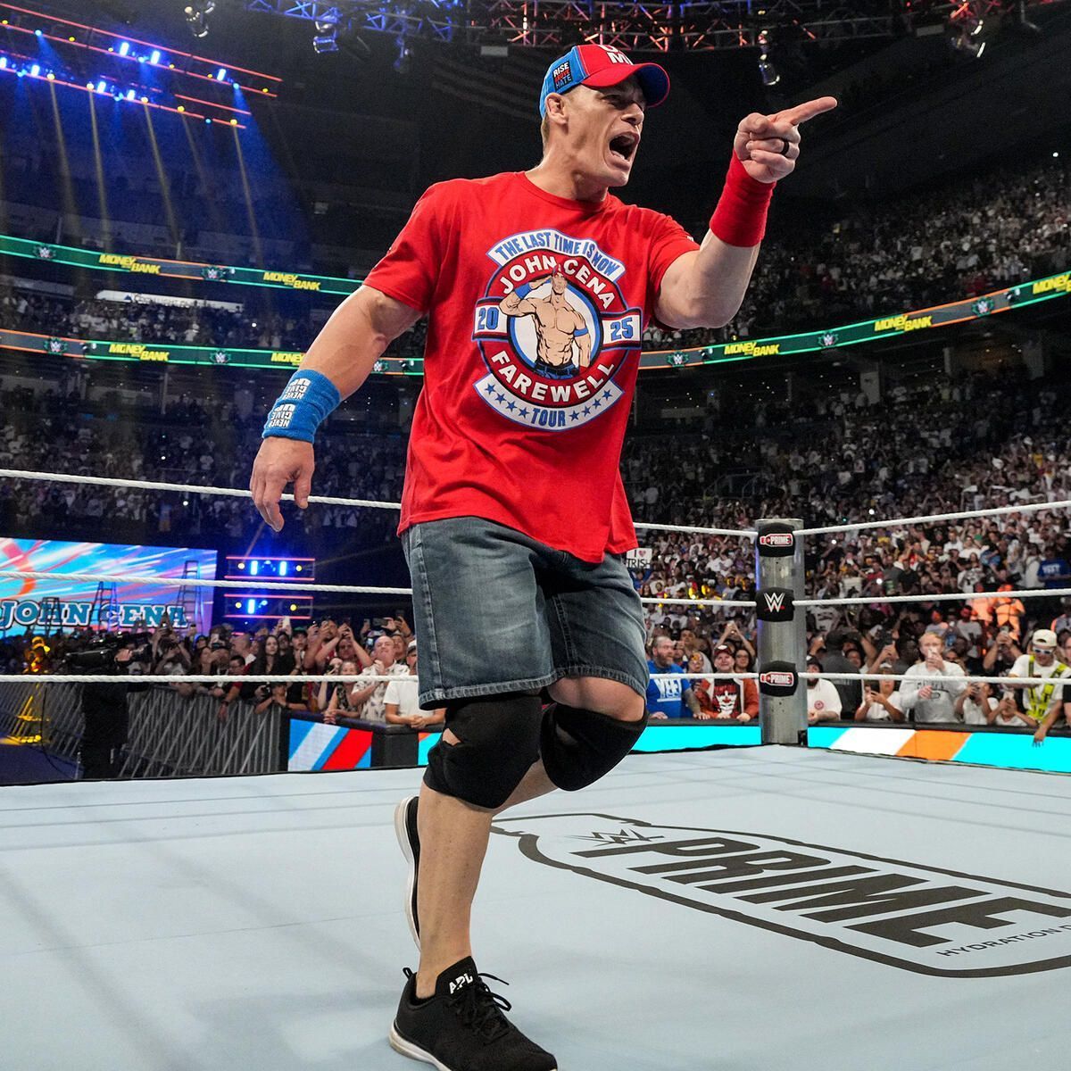 John Cena at last year&#039;s Money in the Bank. (Image credits: wwe.com)