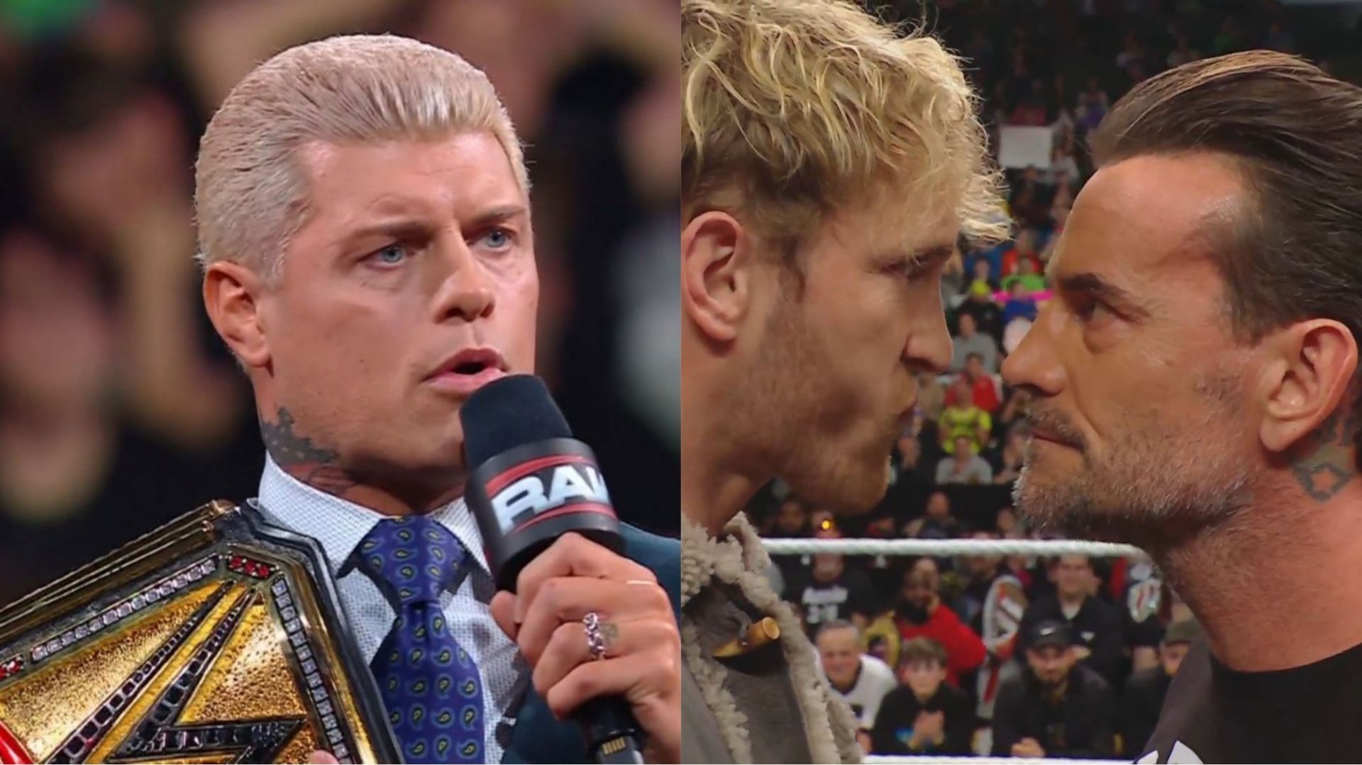 WWE Raw, Cody Rhodes, CM Punk, Logan Paul, Liv Morgan, Raquel Rodriguez, 