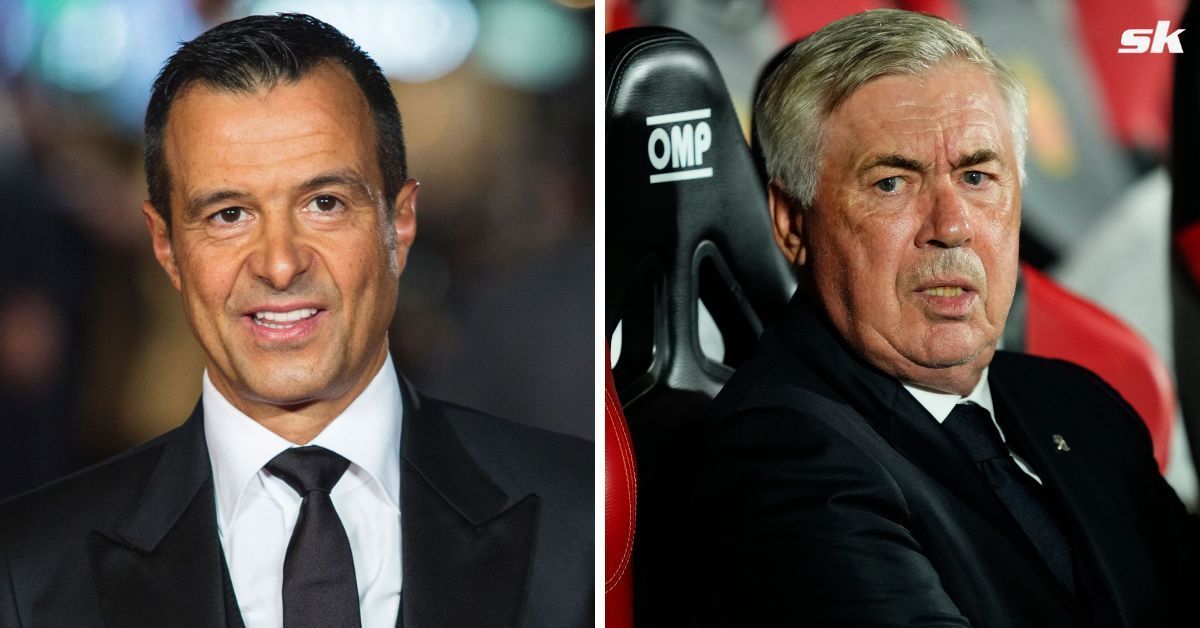 Jorge Mendes offers Real Madrid chance to sign 17-year-old Portuguese talent compared to Cristiano Ronaldo: Reports (Source: Both images from Getty)