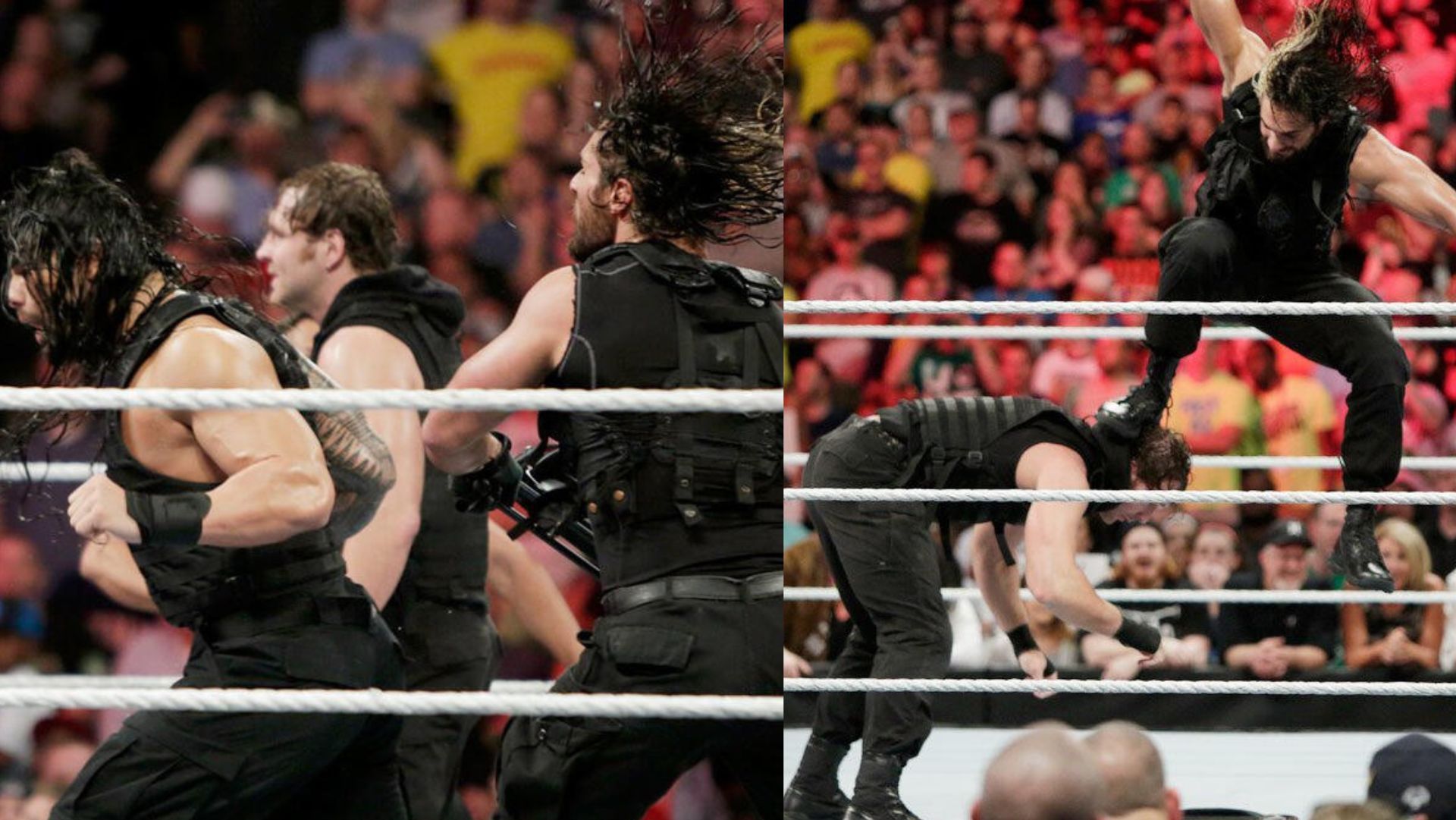 Roman Reigns and Seth Rollins last faced each other at Royal Rumble. [Images Source: WWE.com]