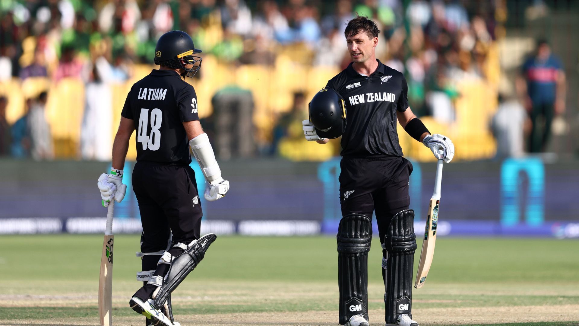 Tom Latham and Will Young scored sensational centuries against Pakistan in Champions Trophy 2025 opener (Image via Black Caps on X)