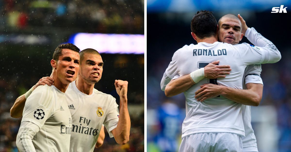 Pepe revealed the time when Cristiano Ronaldo stayed with him in hospital after a nasty collision