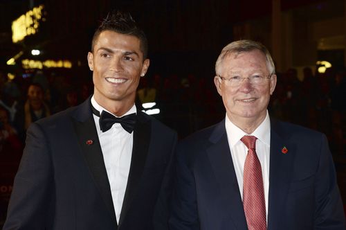 Cristiano Ronaldo and Sir Alex Ferguson