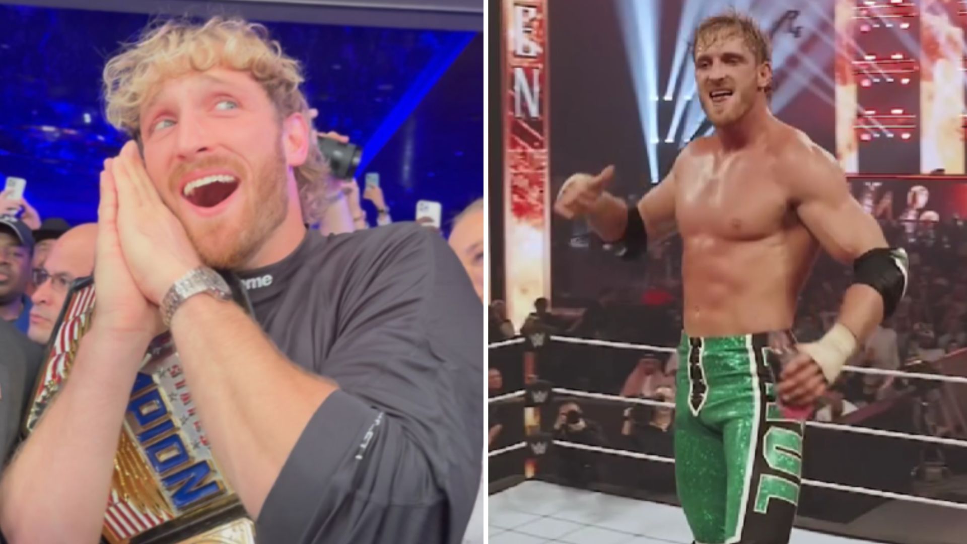 Logan Paul is a former WWE United States Champion [Image credits: star