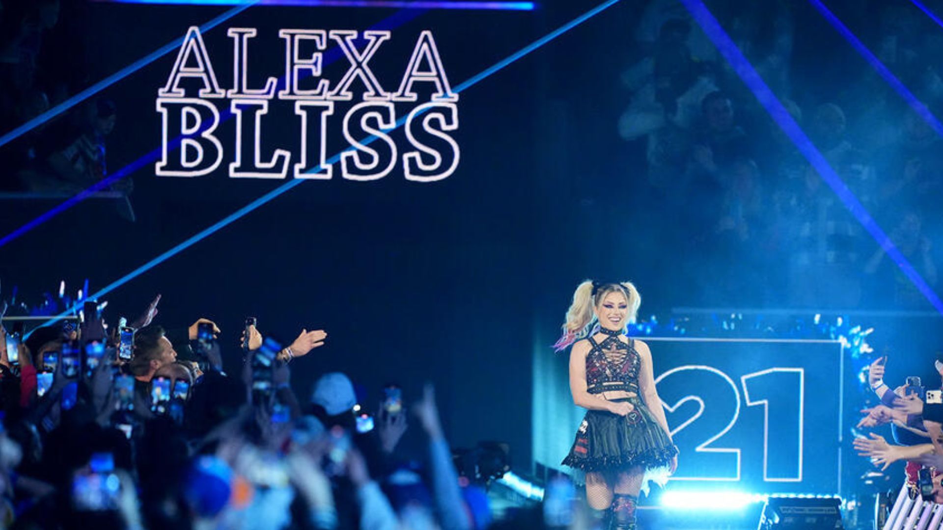 Alexa Bliss made her long-awaited return at the Royal Rumble [Image Credits: WWE.com]