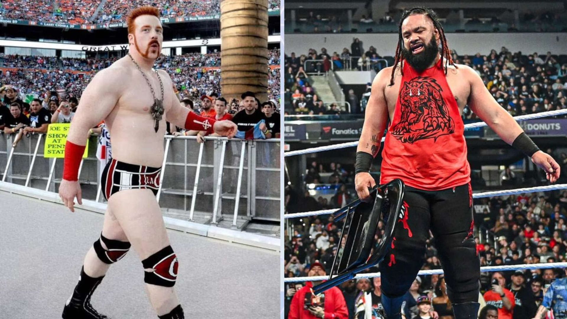 Sheamus and Jacob Fatu