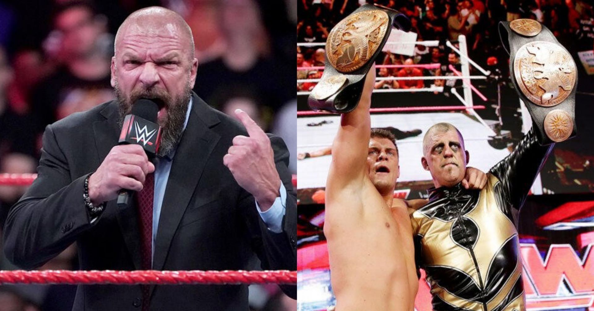 Triple H, Cody Rhodes &amp; Goldust 