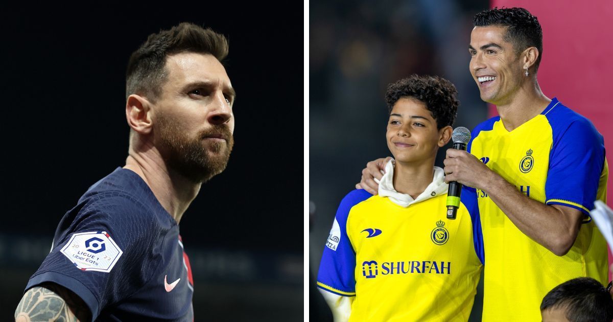 When Cristiano Ronaldo urged his son to talk to Lionel Messi