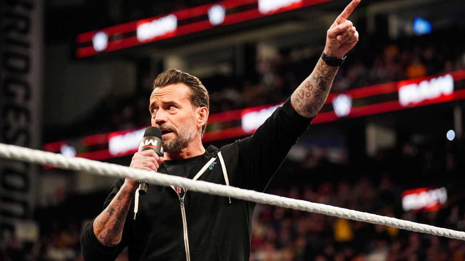 CM Punk is happy with this move [Image credits: WWE.com]