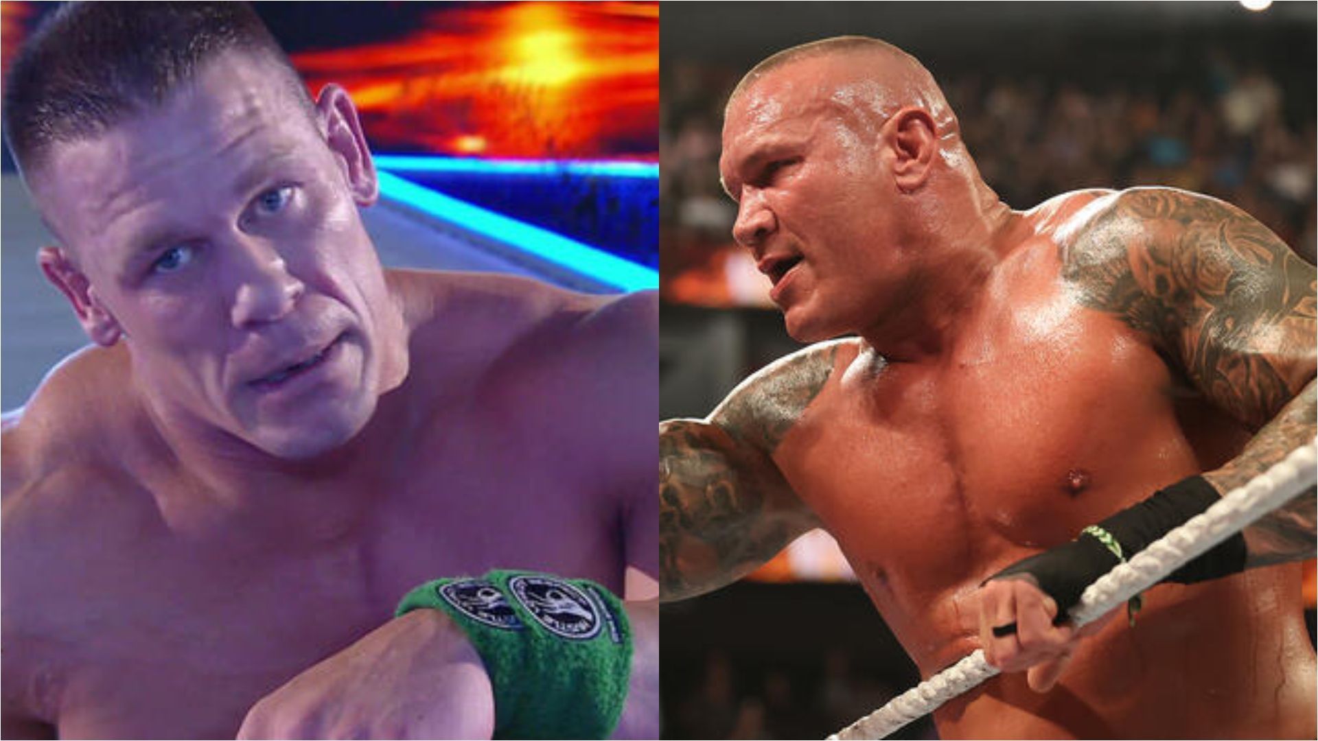 John Cena (L) Randy Orton (R) (Image credits: wwe.com)