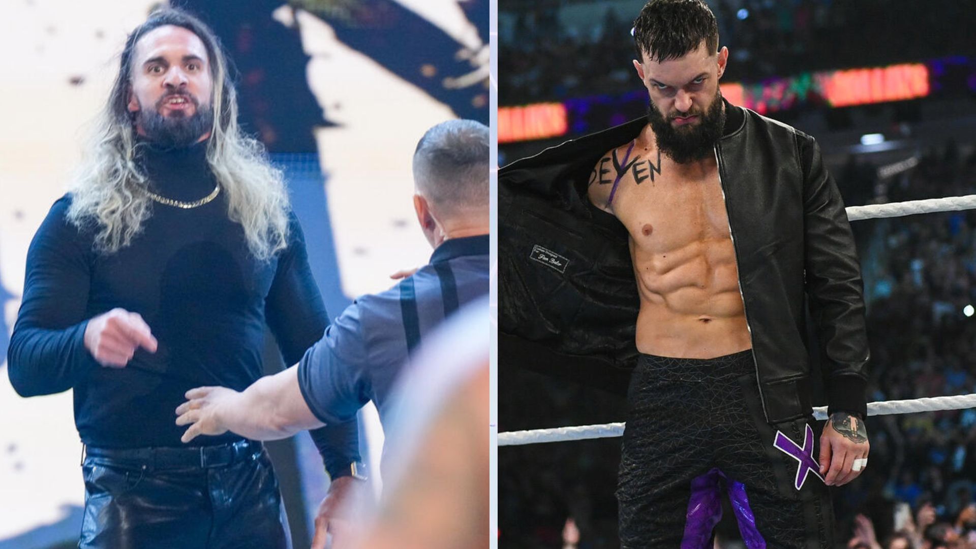 Seth Rollins was the first World Heavyweight Champion after its reintroduction. [Images Source: WWE.com]