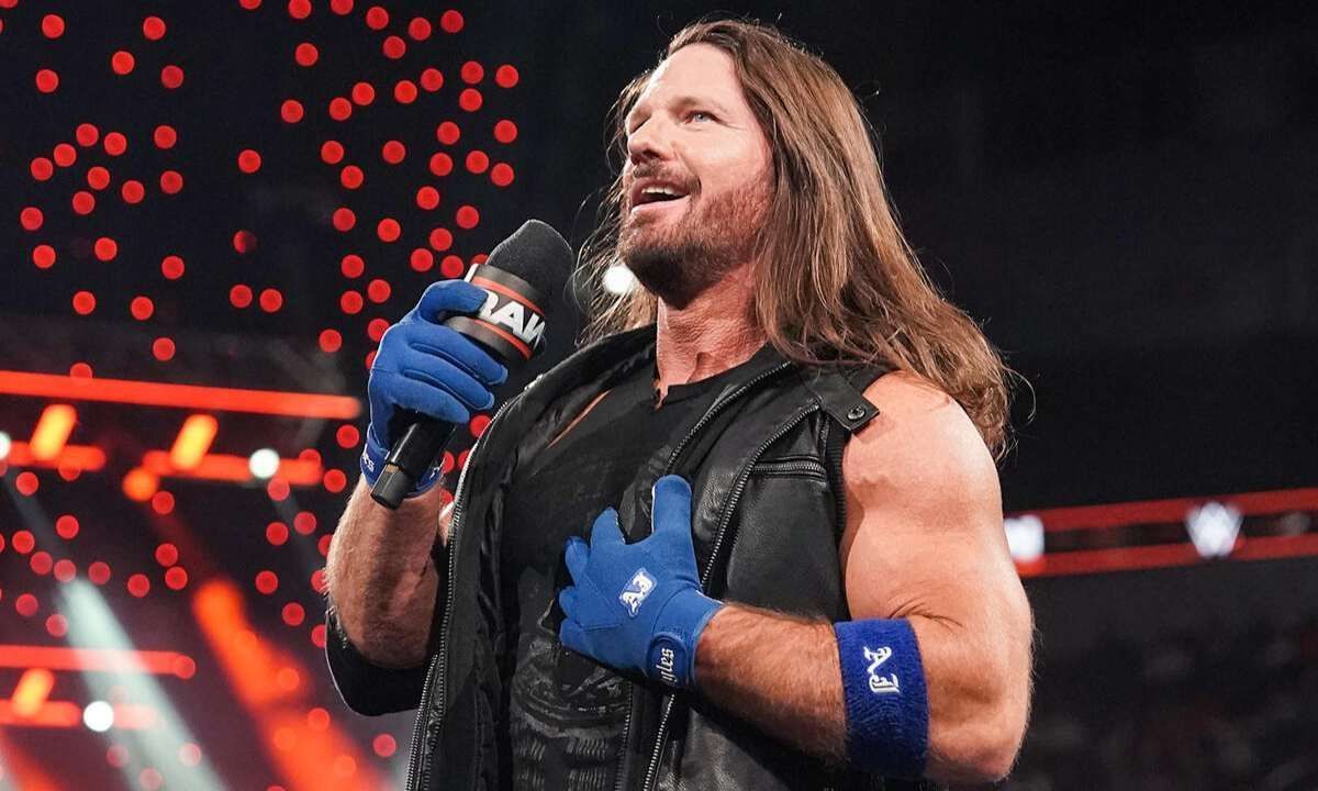 WWE  superstar, AJ Styles. Photo: WWE.com