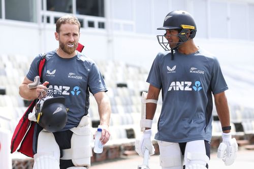 Kane Williamson and Rachin Ravindra. (Credits: Getty)