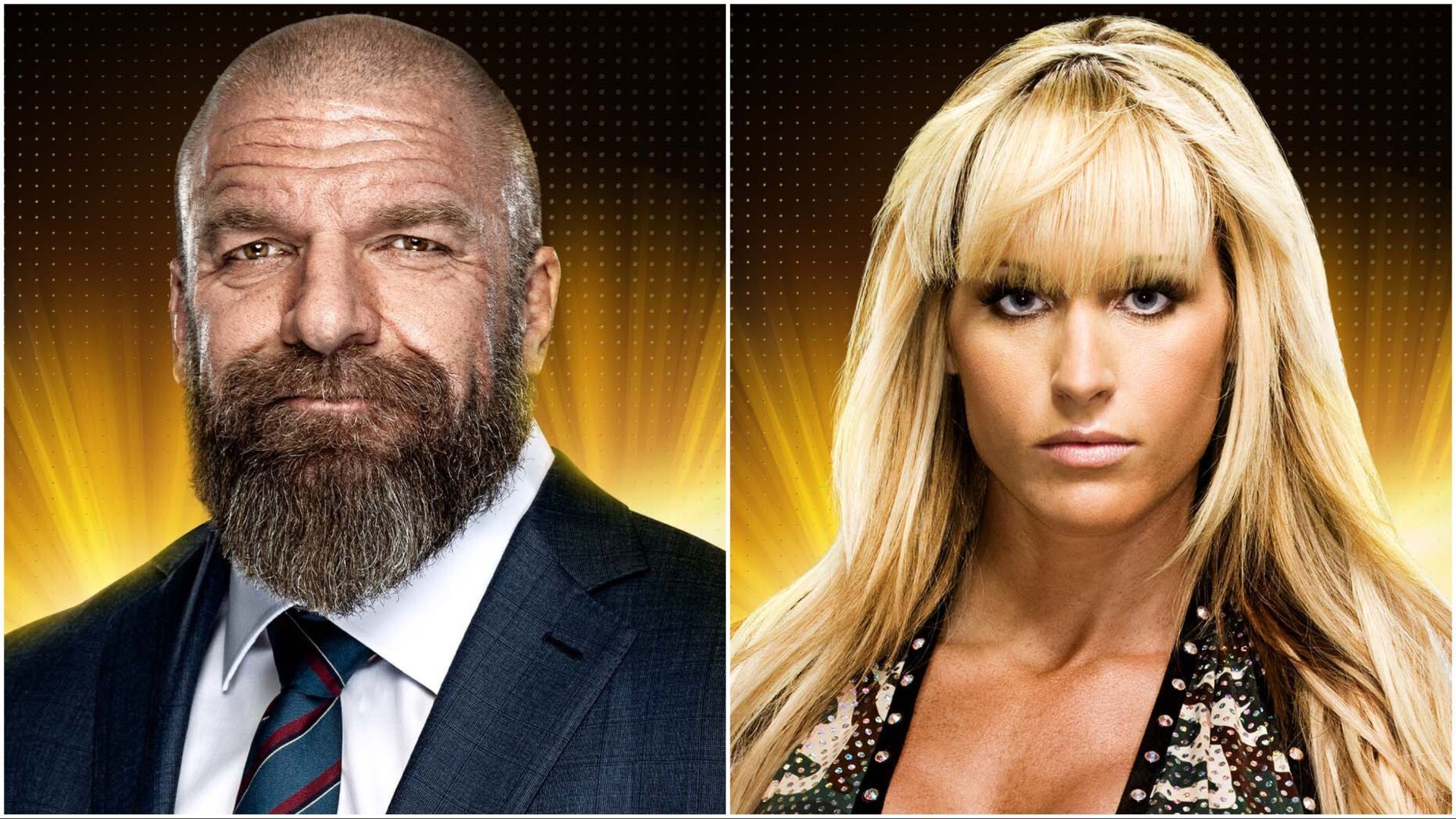 2025 WWE Hall of Famers Triple H and Michelle McCool