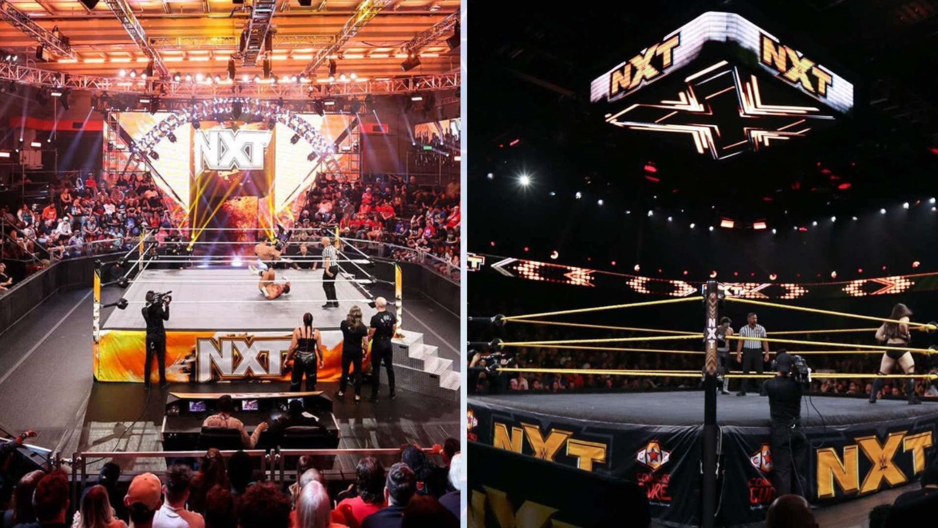 NXT ring and arena