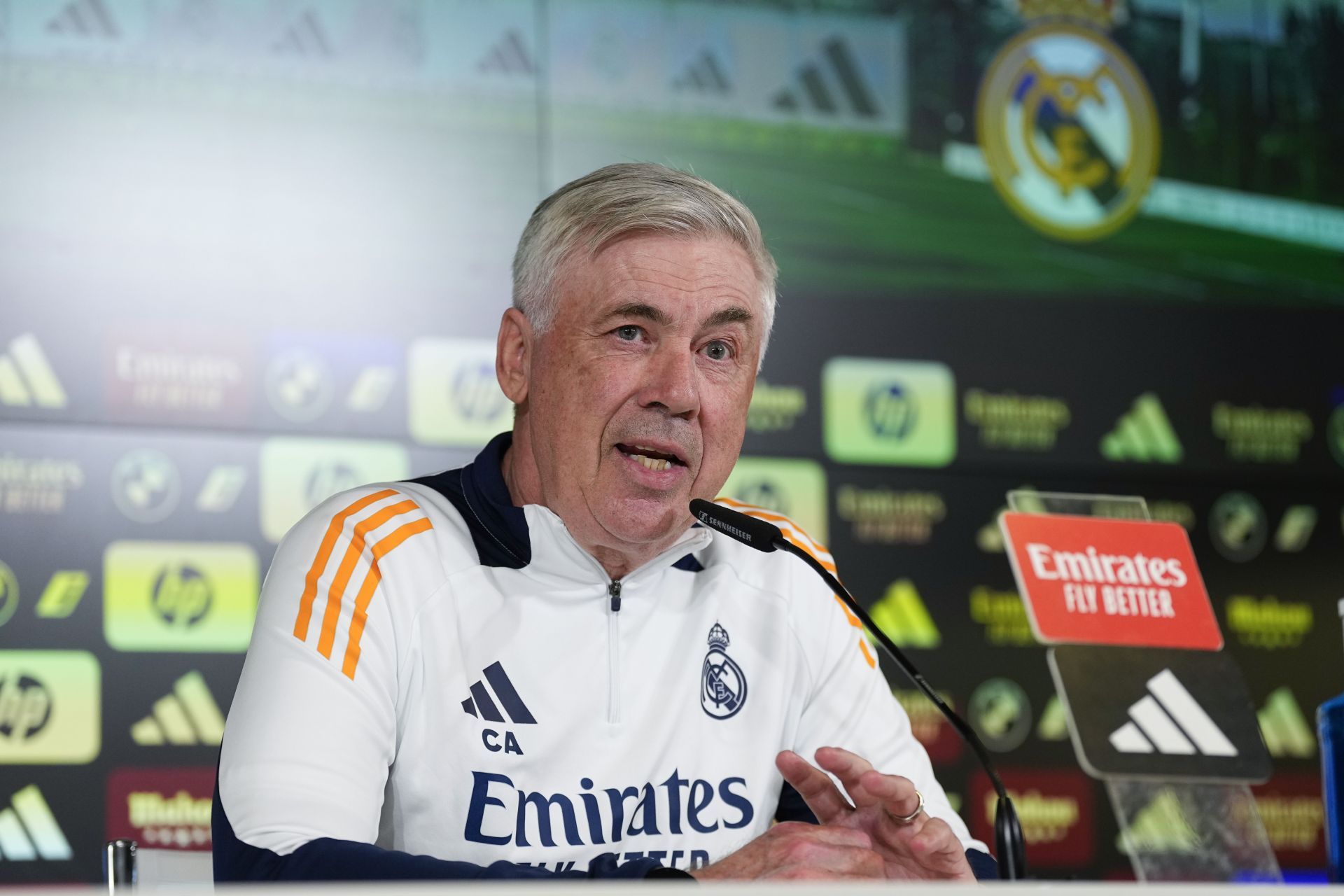 Real Madrid boss Carlo Ancelotti