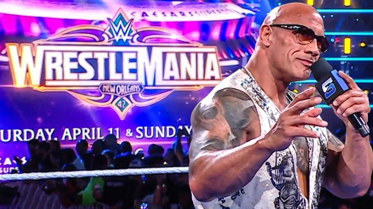 The Rock is back. (Image via WWE.com)