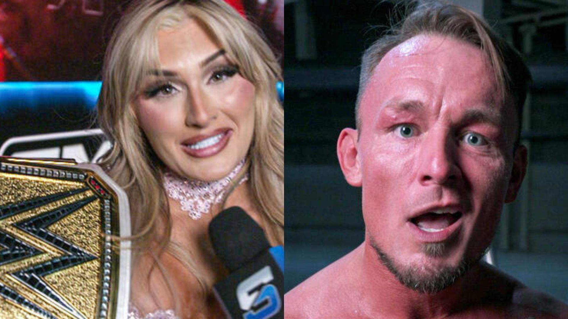 Tiffany Stratton (left), Ludwig Kaiser (right) (Image Credits: WWE.com)