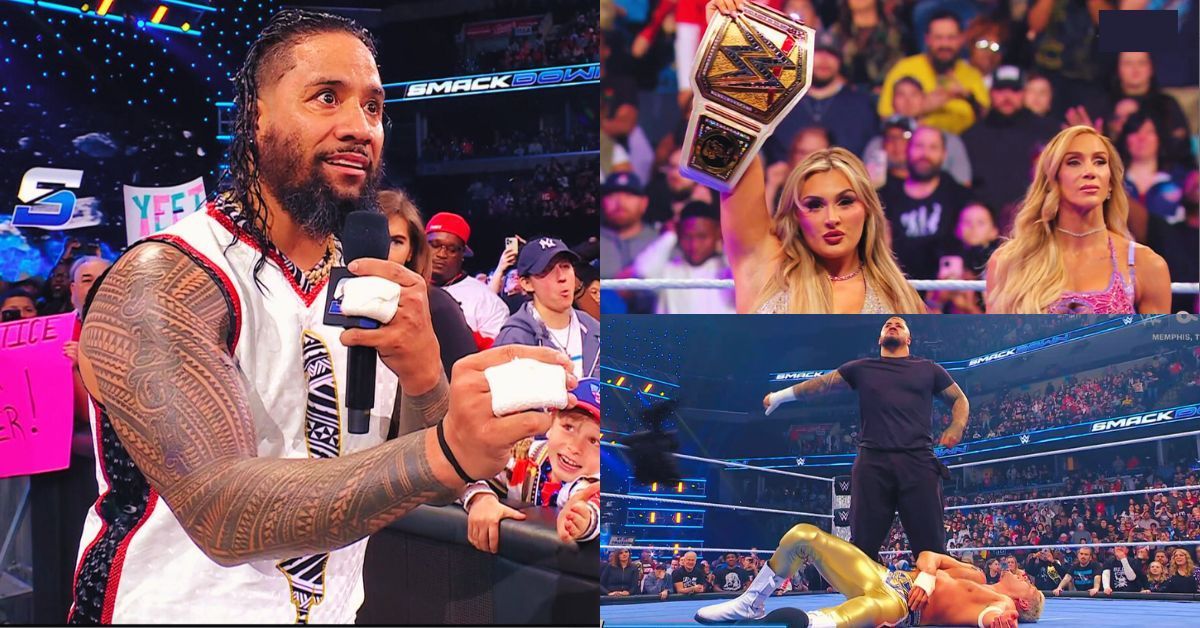 We got an action-packed WWE SmackDown tonight with some big returns and great matches! [Image credits: Screenshots from WWE SmackDown on Sony LIV]