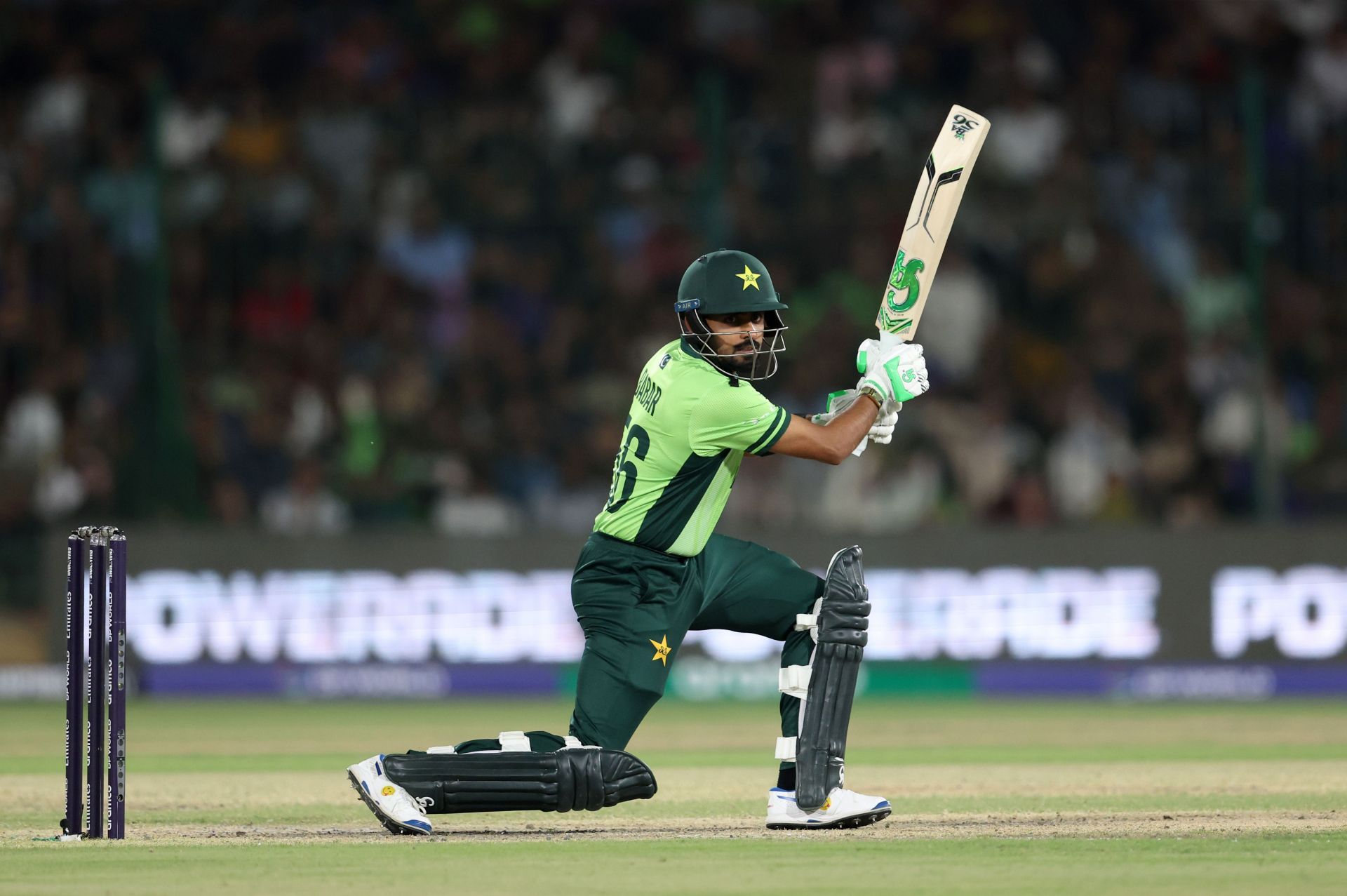 Babar Azam scored 64 runs off 90 deliveries in Pakistan&#039;s 2025 Champions Trophy opener against New Zealand. [P/C: Getty]