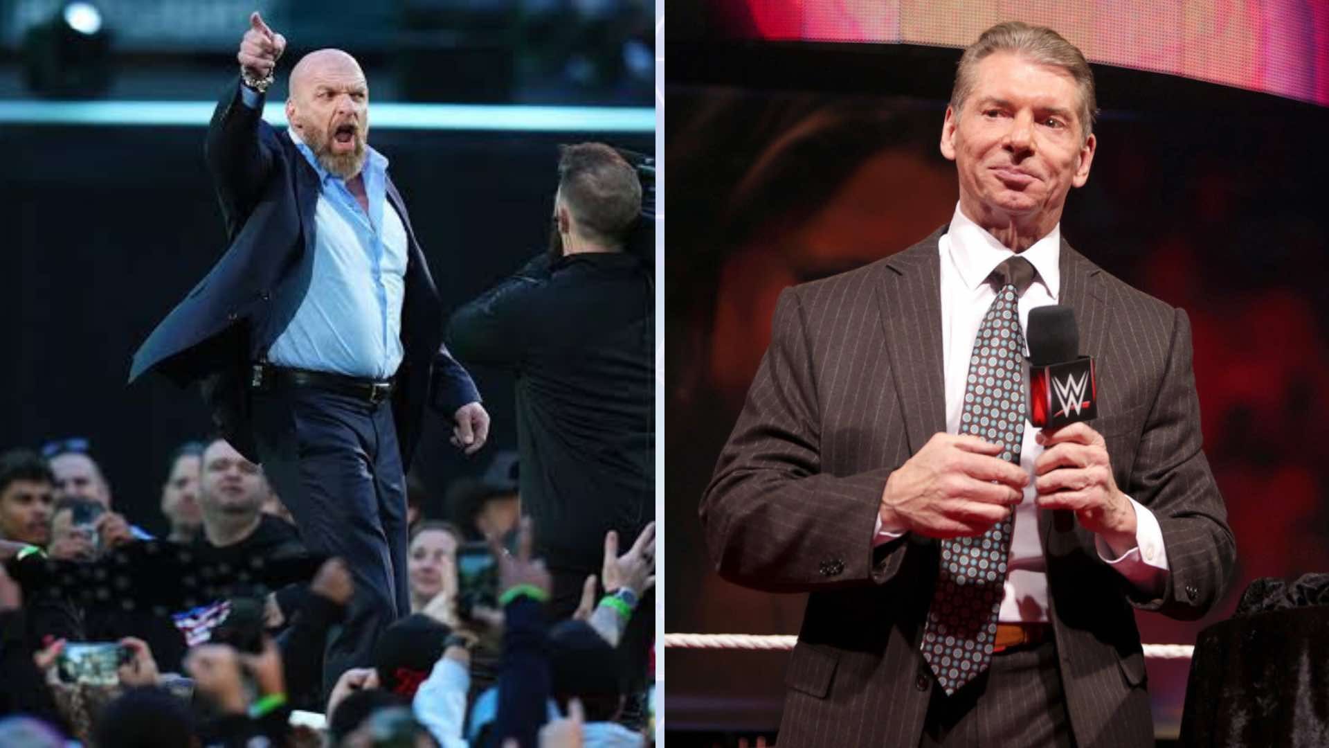 Triple H and Vince McMahon worked together in WWE at one point (via WWE.com)