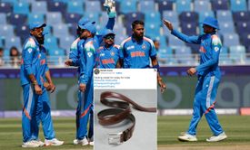 "Fielding coach should walk around boundary line with leather belt"- Fans react to India's poor fielding in Champions Trophy 2025 clash vs Pakistan