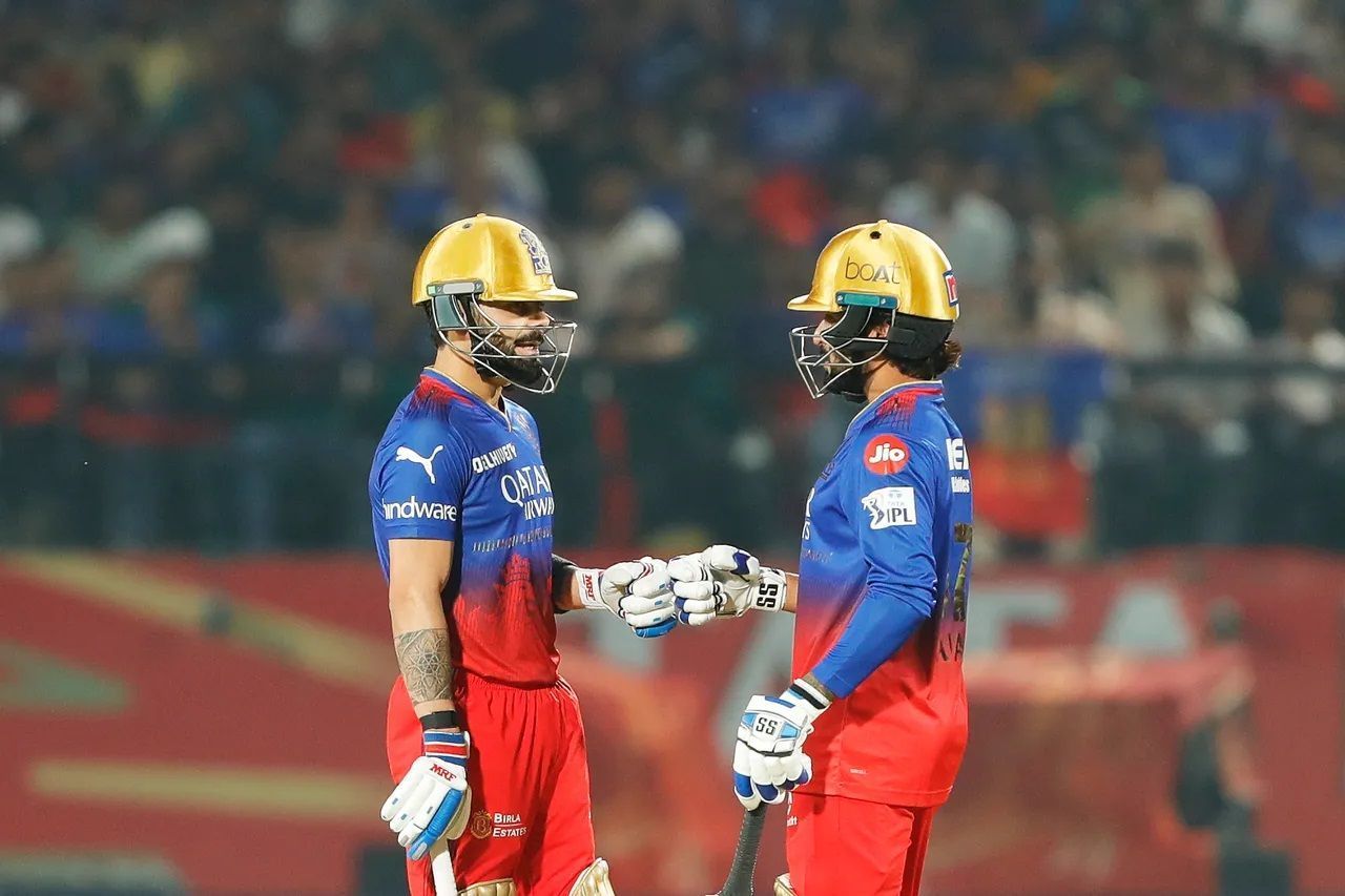 Virat Kohli (left) and Rajat Patidar were the two capped players retained by RCB ahead of the IPL 2025 auction. [P/C: iplt20.com]