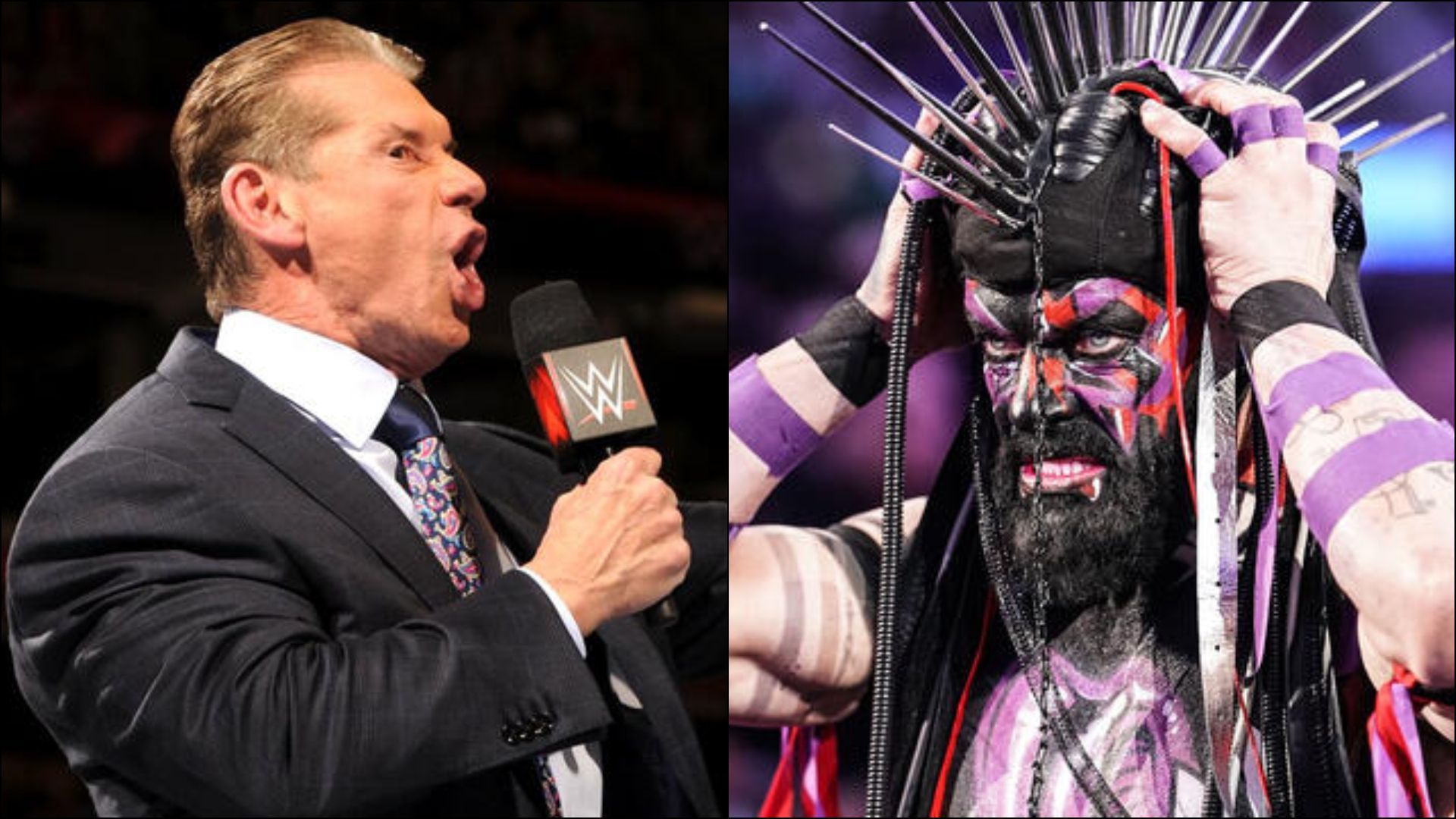 Vince McMahon (L) Finn Balor (R) (Image credits: wwe.com)