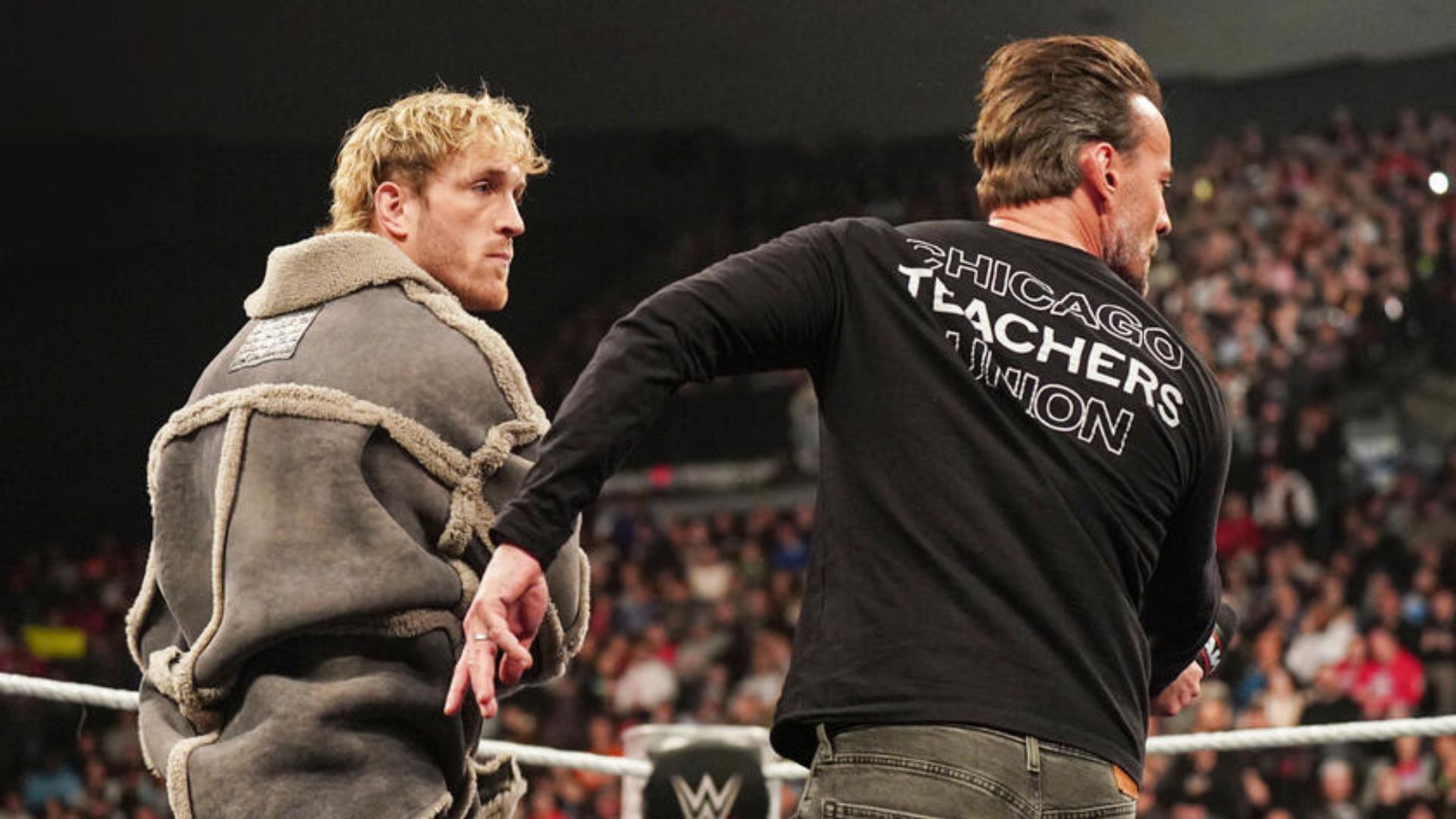 Logan Paul slapped CM Punk on RAW (Image Credits: WWE.com)