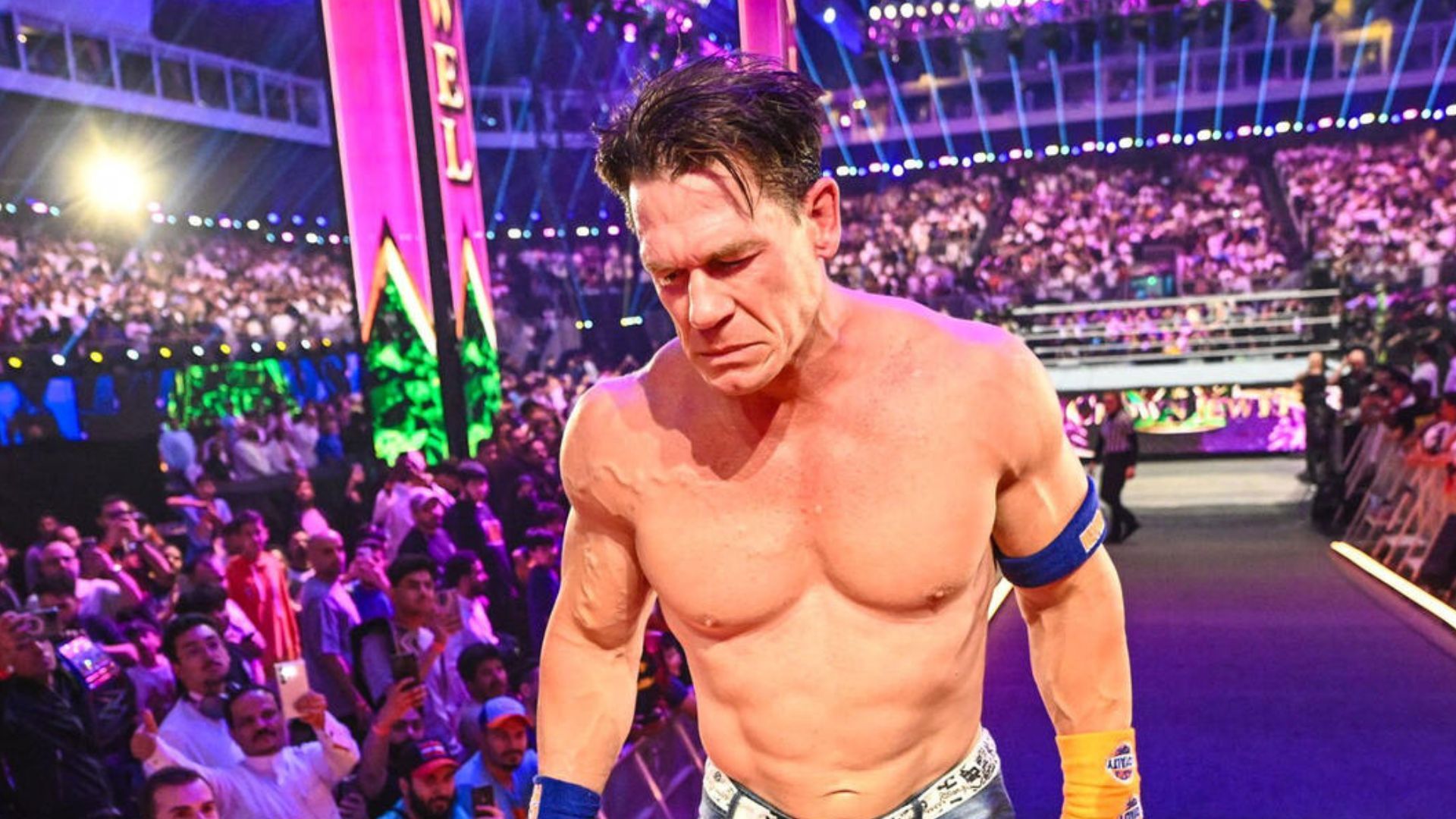 John Cena will compete at WWE Elimination Chamber 2025! [Image credit: WWE.com]