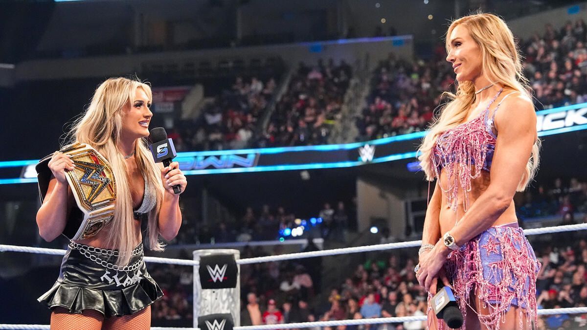 Tiffany Stratton and Charlotte Flair will collide at WrestleMania 41 (Photo credit: WWE.com)