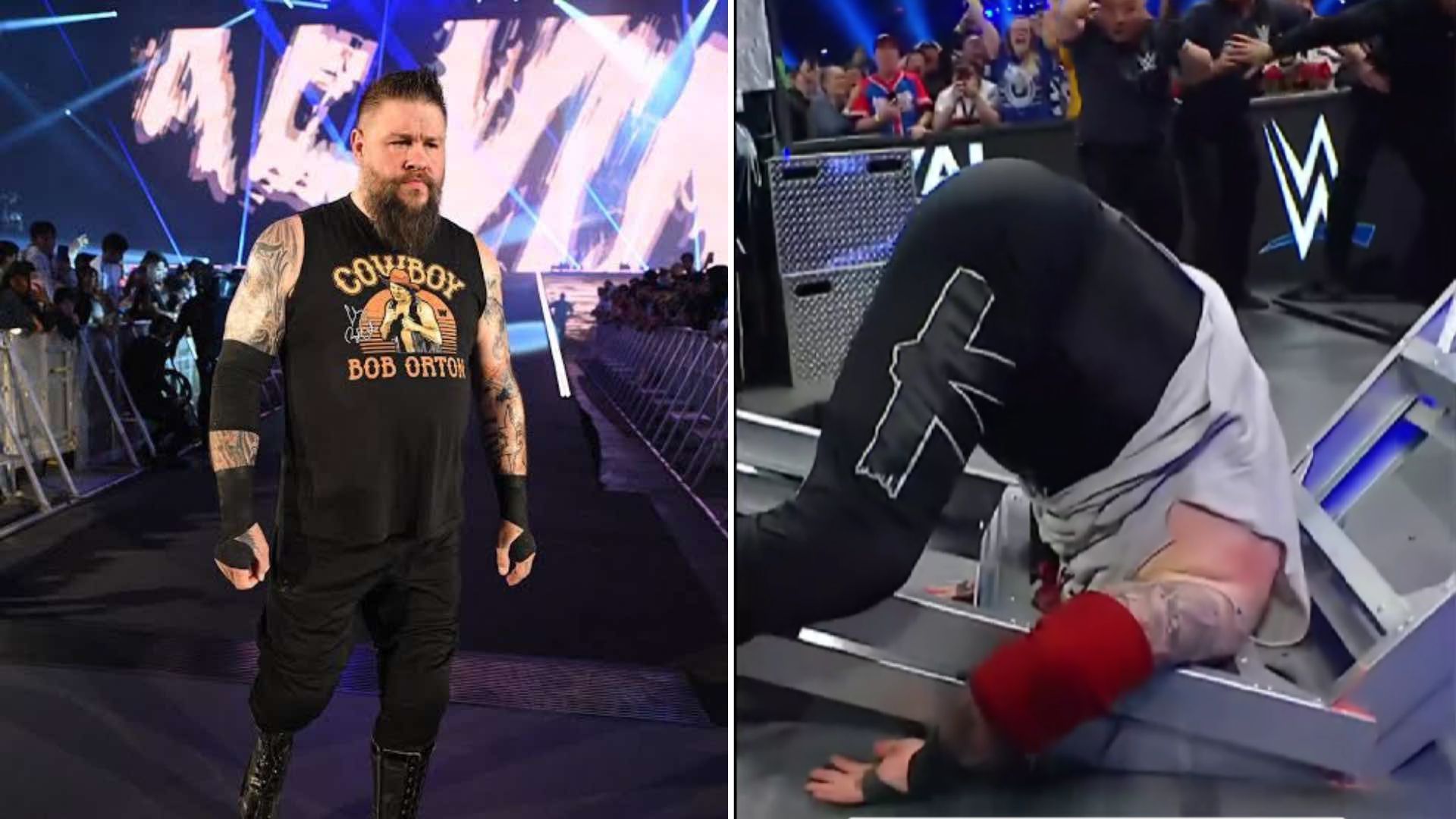 Kevin Owens is a former WWE Universal Champion [Image credits: wwe.com and WWE