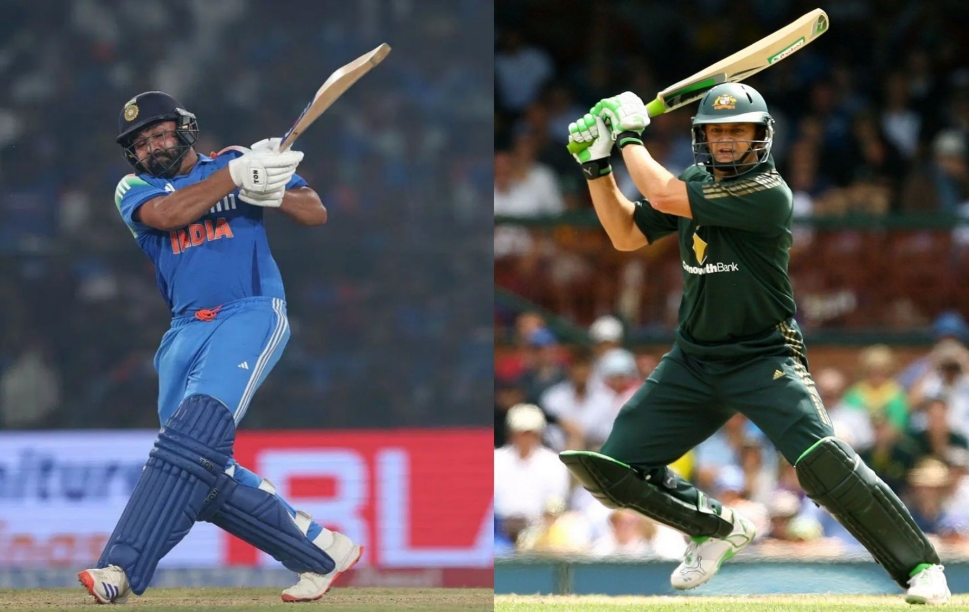 Rohit Sharma, Adam Gilchrist 