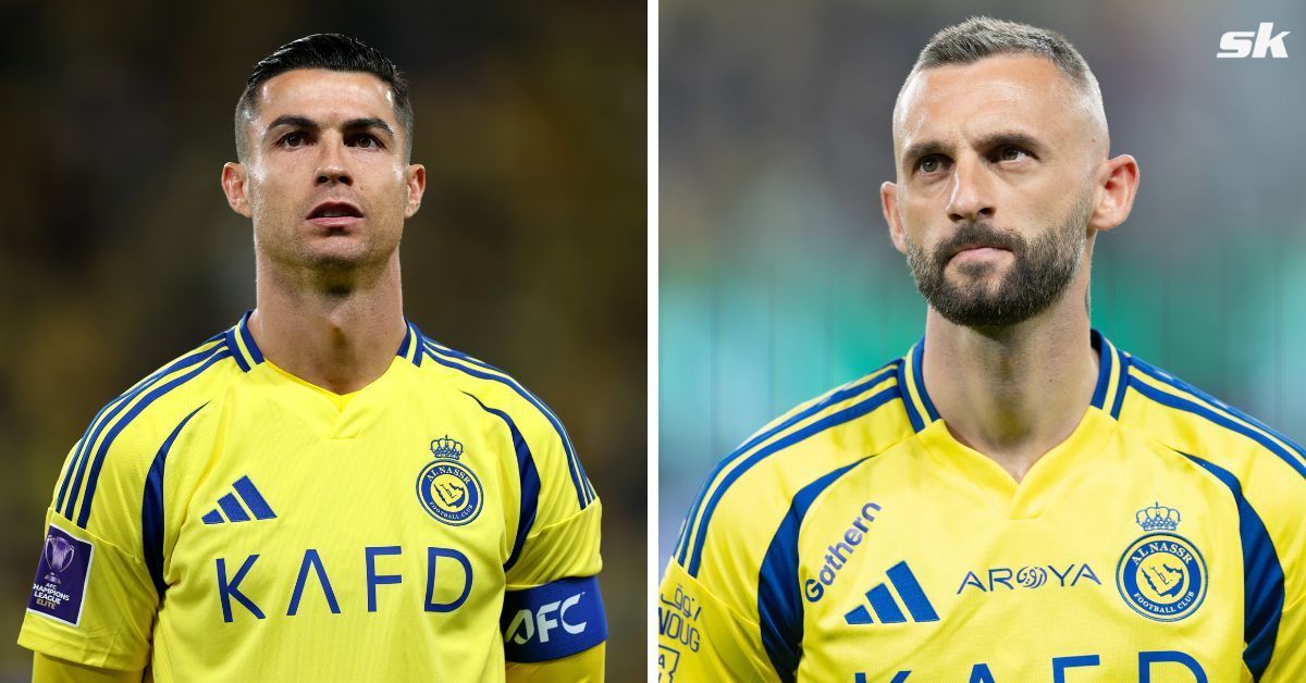 Cristiano Ronaldo and Marcelo Brozovic (both images via Getty)