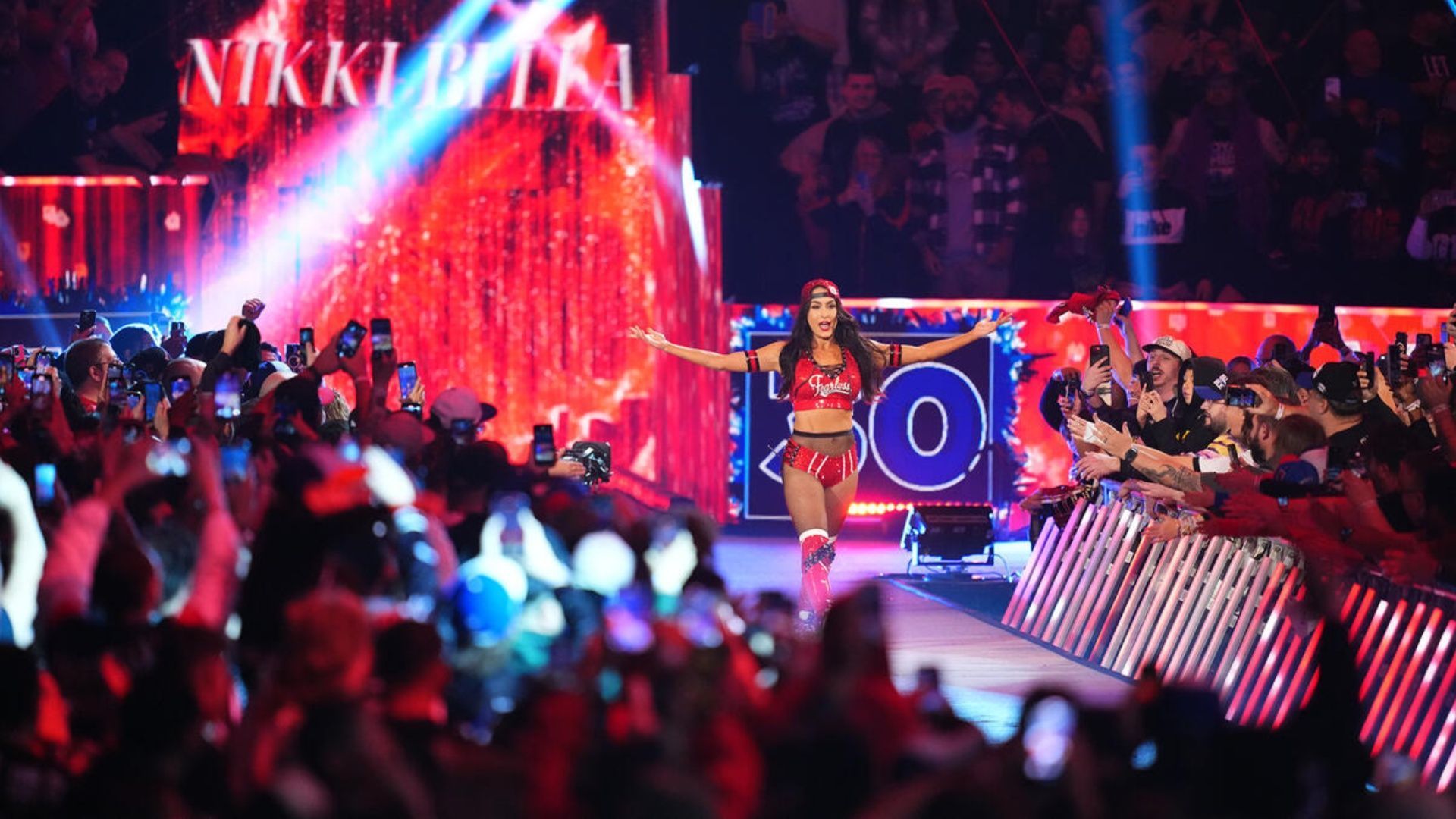 Nikki Bella was the final entrant in the Women