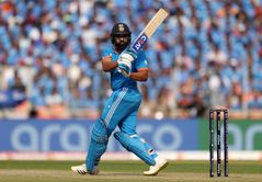 What is Rohit Sharma's record in ODIs at the Narendra Modi Stadium in Ahmedabad?