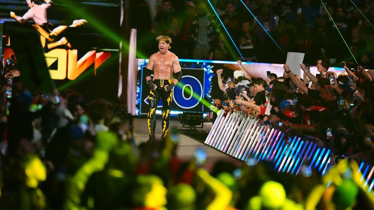 Logan Paul at Royal Rumble (Picture courtesy: WWE via X/Twitter)